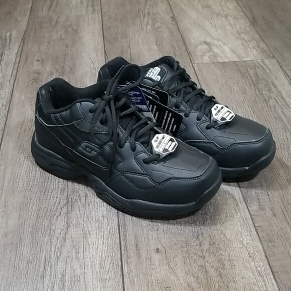 Sketcher Men's Size 7 Wide Relaxed Fit Work Shoes - Picture 2 of 7